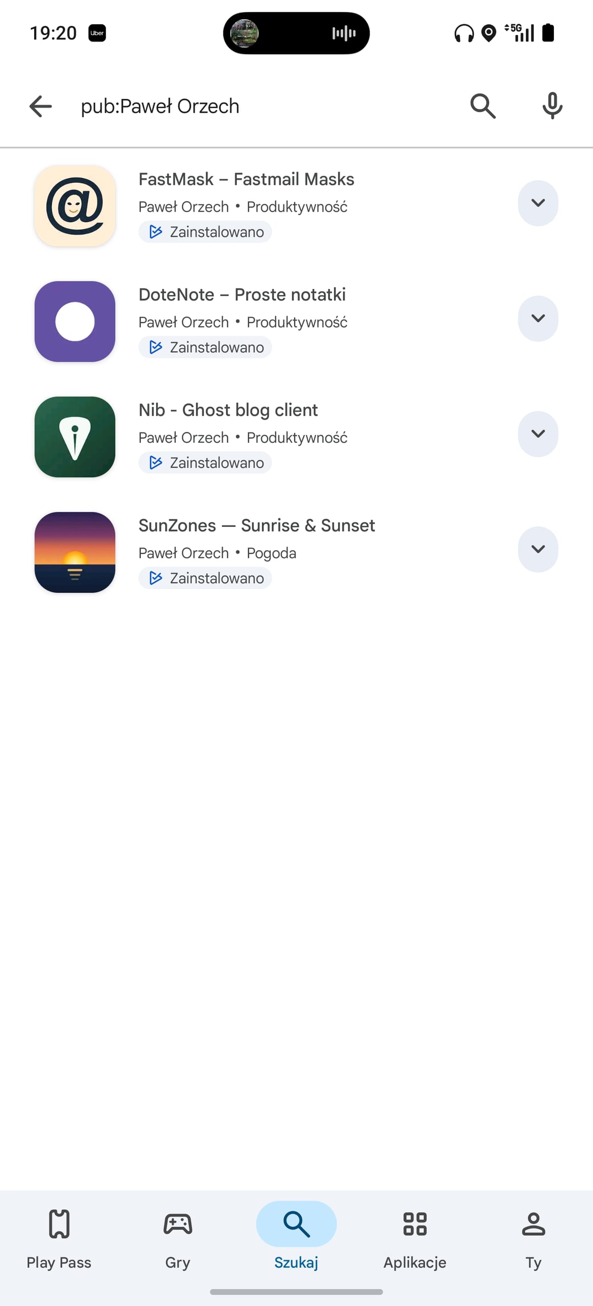 I dreamed about having an app in Google Play.